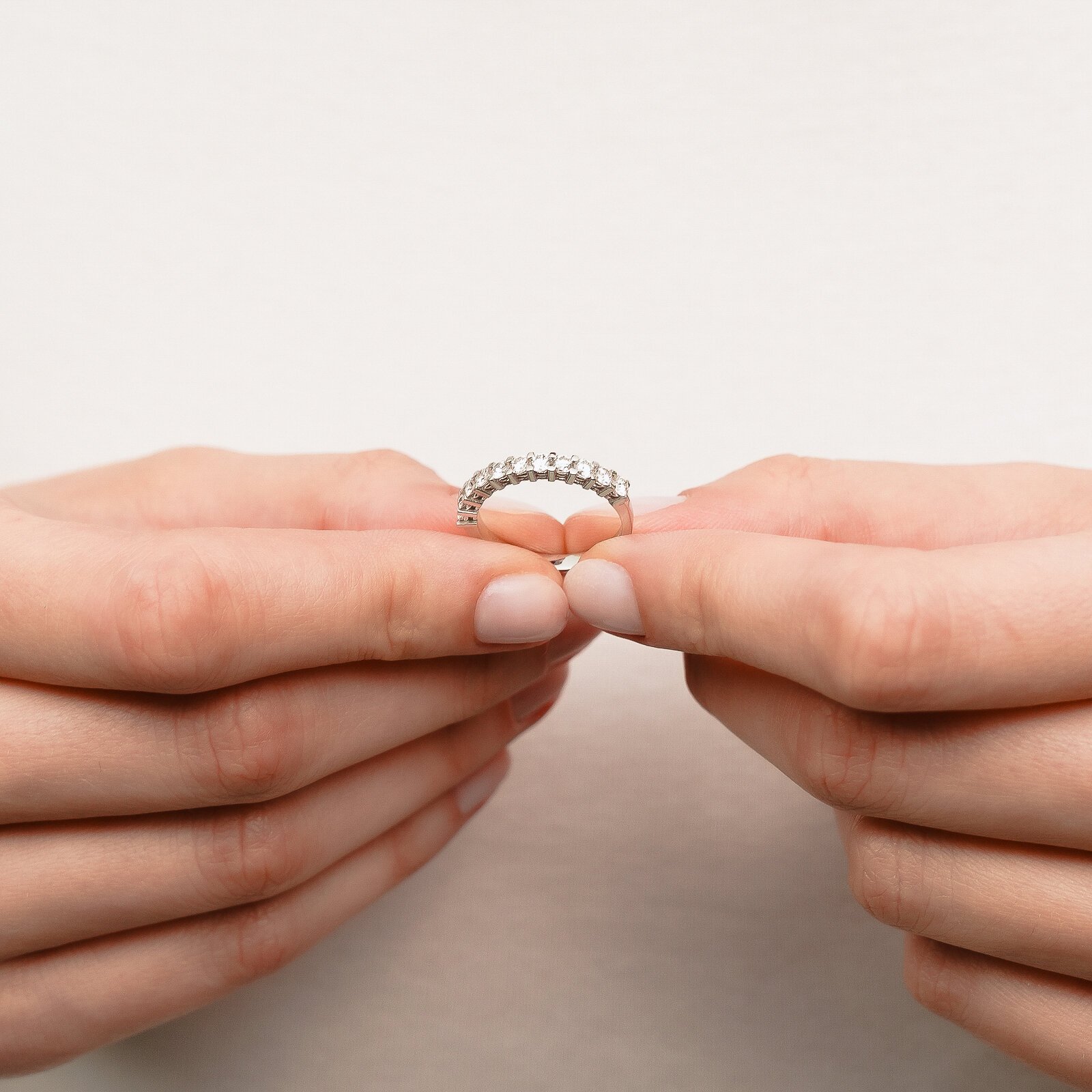 0,80 Karat Laboratuvar Pırlanta Alyans