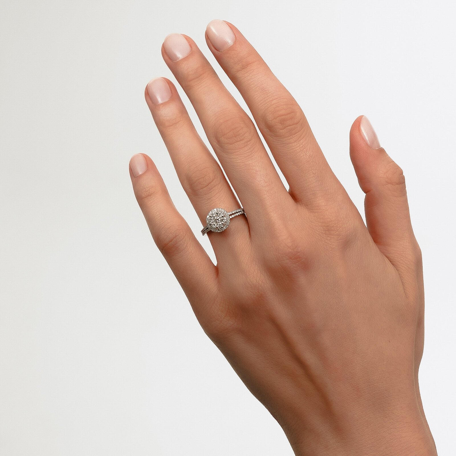 0,71 Karat Laboratuvar Pırlanta Tektaş Yüzük