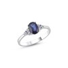 1,23 Karat Safir Laboratuvar Pırlanta Taşlı Yüzük